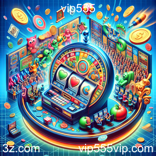 Atração das Máquinas Slots no vip555